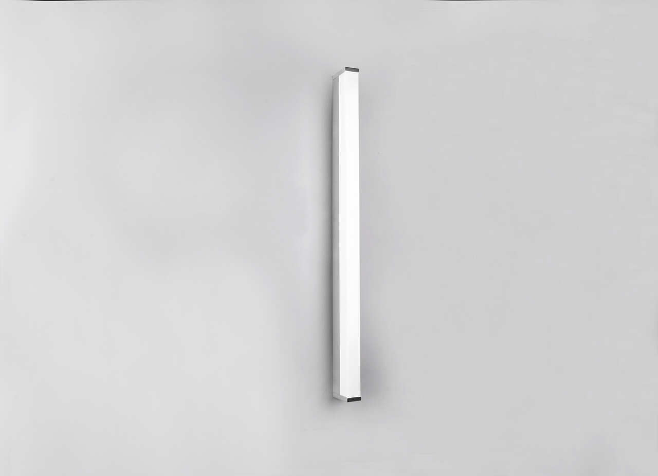 Aplica de perete Fabio, TRIO, 80x3.8 cm, 12W, 1x SMD, metal, argintiu - imagine 6